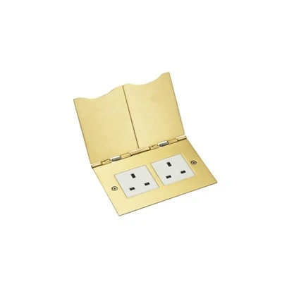 Cutie de podea deschisă cu patru module