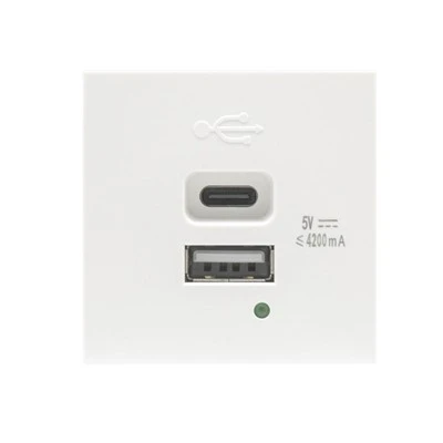 Încărcător USB A USB C 21W